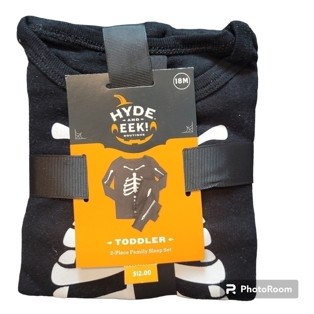 HYDE And Eek: Halloween "Skeleton" 2-Piece Sleep Set